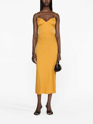 Retro drapované koktejlové šaty Calvin Klein