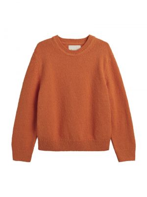 Laza szabású pulóver Gant narancsszínű