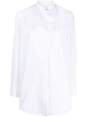Medvilninė marškiniai Jil Sander balta