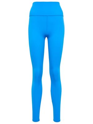 Pantaloni sport cu talie înaltă Lanston Sport albastru