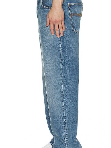 Straight leg jeans Nudie Jeans blu