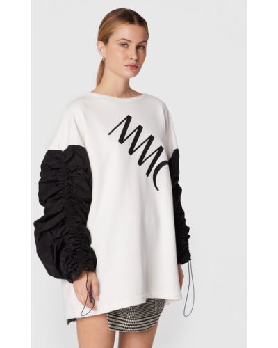 Laza szabású pulóver Mmc Studio fehér