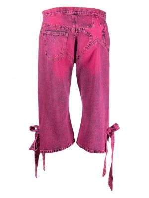 Jeans taille basse Cormio rose