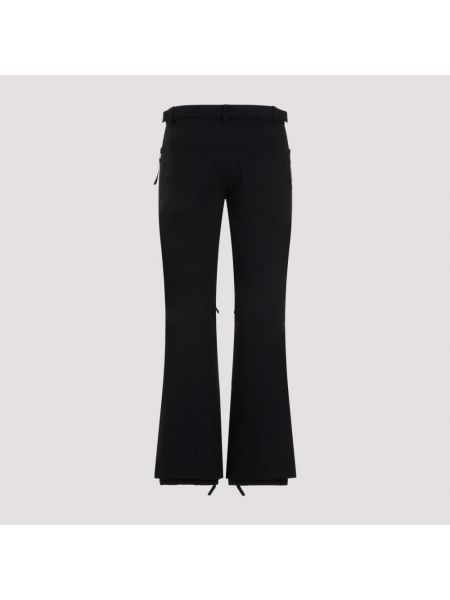 Szerokie spodnie Balenciaga czarne