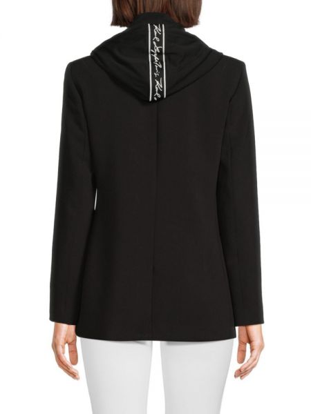 Пиджак с капюшоном Karl Lagerfeld Paris черный