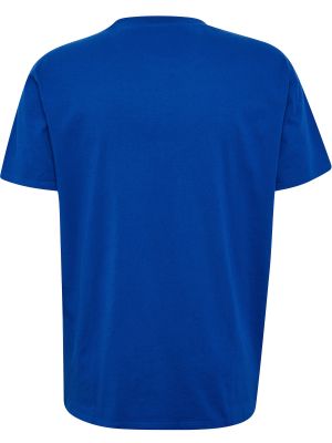 Marškinėliai Hummel mėlyna