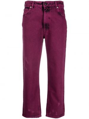 Jeans 7/8 Semicouture rosa