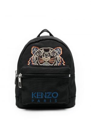 Brodert ryggsekk Kenzo svart