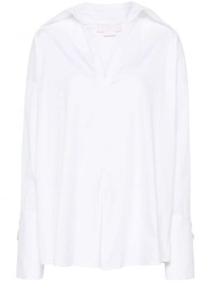 Блуза с кристали Genny бяло