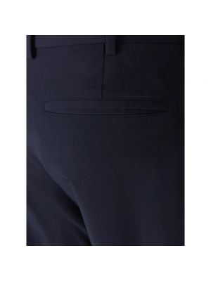 Pantalones de algodón Pt Torino azul