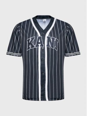 T-shirt à rayures large Karl Kani noir