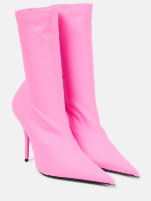 Kotníkové boty Balenciaga růžové