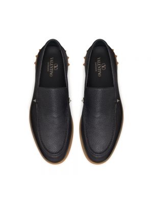 Loafers con tachuelas Valentino Garavani negro