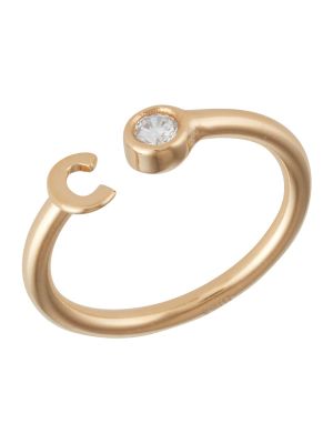 Átlátszó gyűrű Singularu ezüstszínű
