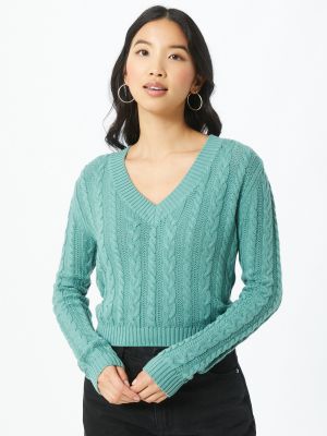 Пуловер Tally Weijl зелено