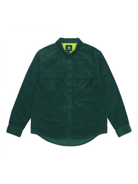 Куртка-рубашка Converse зеленая