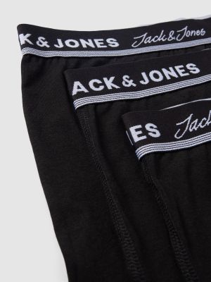 Skarpety slim fit Jack & Jones czarne