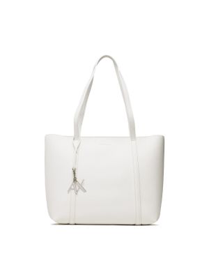 Shopper handtasche Armani Exchange Weiß