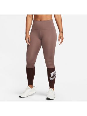 Pantalones de chándal de cintura alta Nike gris