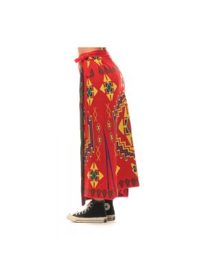 Długa spódnica Akep czerwona