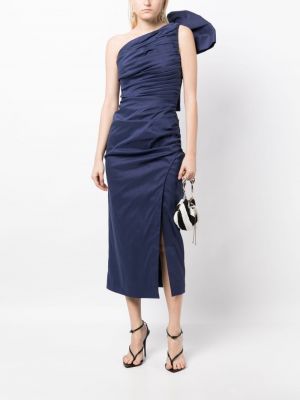 Sukienka koktajlowa z kokardką Rachel Gilbert niebieska
