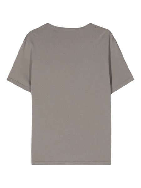 T-shirt en coton à imprimé Dondup gris