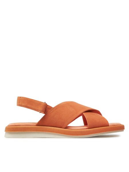 Sandále Caprice oranžová