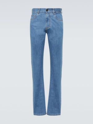 Skinny džíny Canali modré
