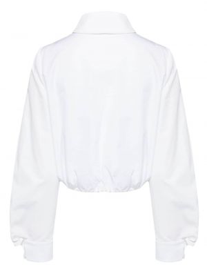 Gėlėta medvilninė marškiniai Dice Kayek balta