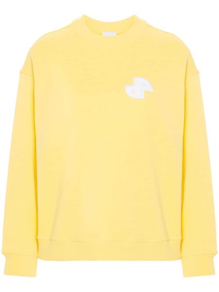 Sweatshirt aus baumwoll Patou gelb