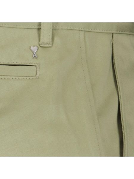 Pantalones cortos chinos casual Ami Paris verde