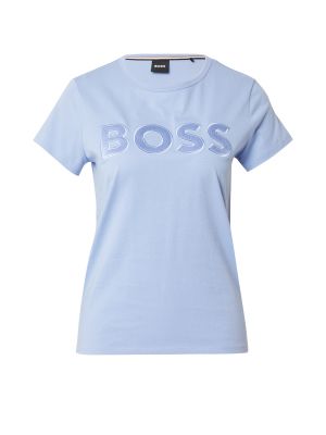 Priliehavé tričko Boss modrá