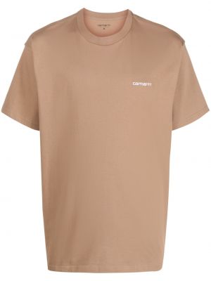 T-shirt Carhartt Wip brun