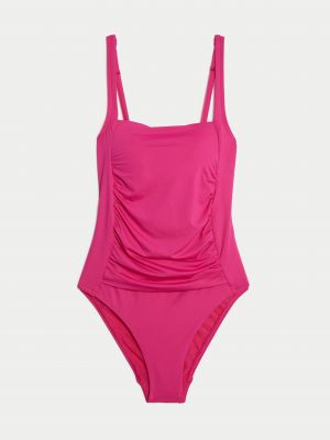 Jednodílné plavky Marks & Spencer růžové