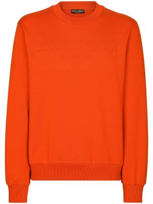 Jersey sweatshirt Dolce & Gabbana oransje