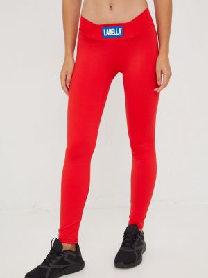 Spodnie sportowe Labellamafia czerwone