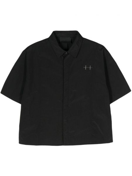 Chemise avec applique Heliot Emil noir