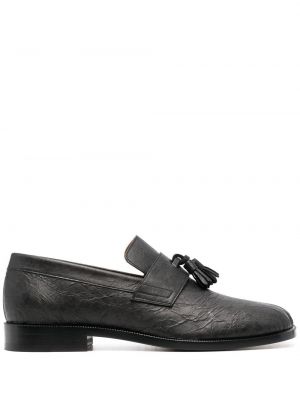 Skinn loafers Maison Margiela svart