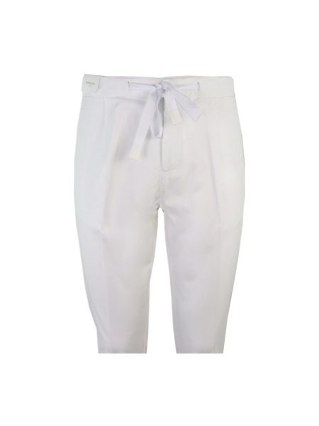 Spodnie bawełniane Entre Amis białe