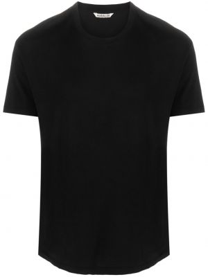 T-shirt aus baumwoll Auralee schwarz