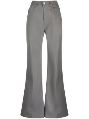 Pantalon taille haute large Ami Paris gris