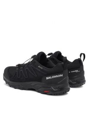 Шкіряні трекінгові черевики Salomon чорні