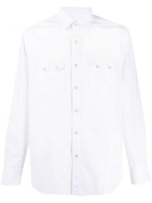 Camicia a maniche lunghe Lardini bianco