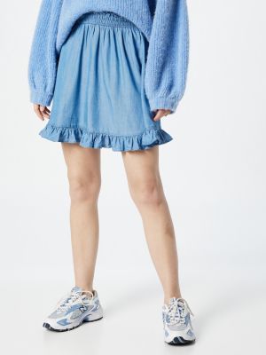 Džínsová sukňa Esprit modrá