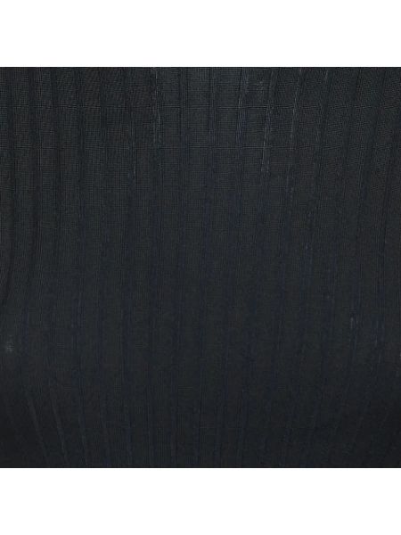 Top de malla Louis Vuitton Vintage negro