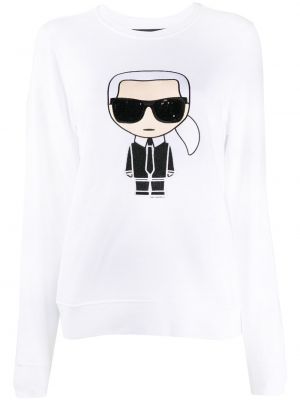 Sweatshirt Karl Lagerfeld hvit