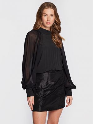 Коктейлна рокля slim Mvp Wardrobe черно