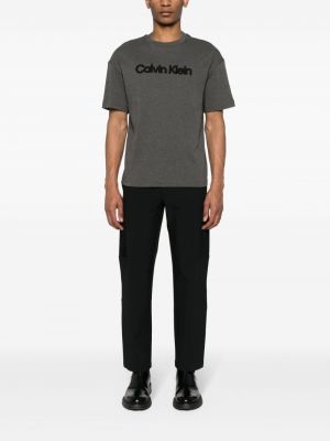 „cargo“ stiliaus kelnės Calvin Klein juoda
