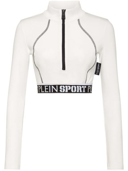 Crop top sportowy Plein Sport