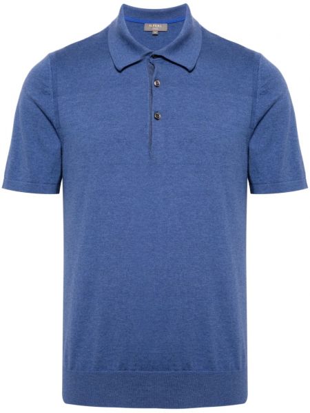 Polo marškinėliai N.peal mėlyna